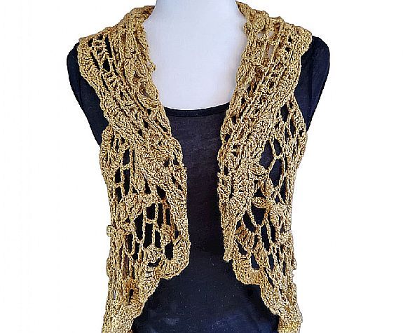 Gold Circle Vest