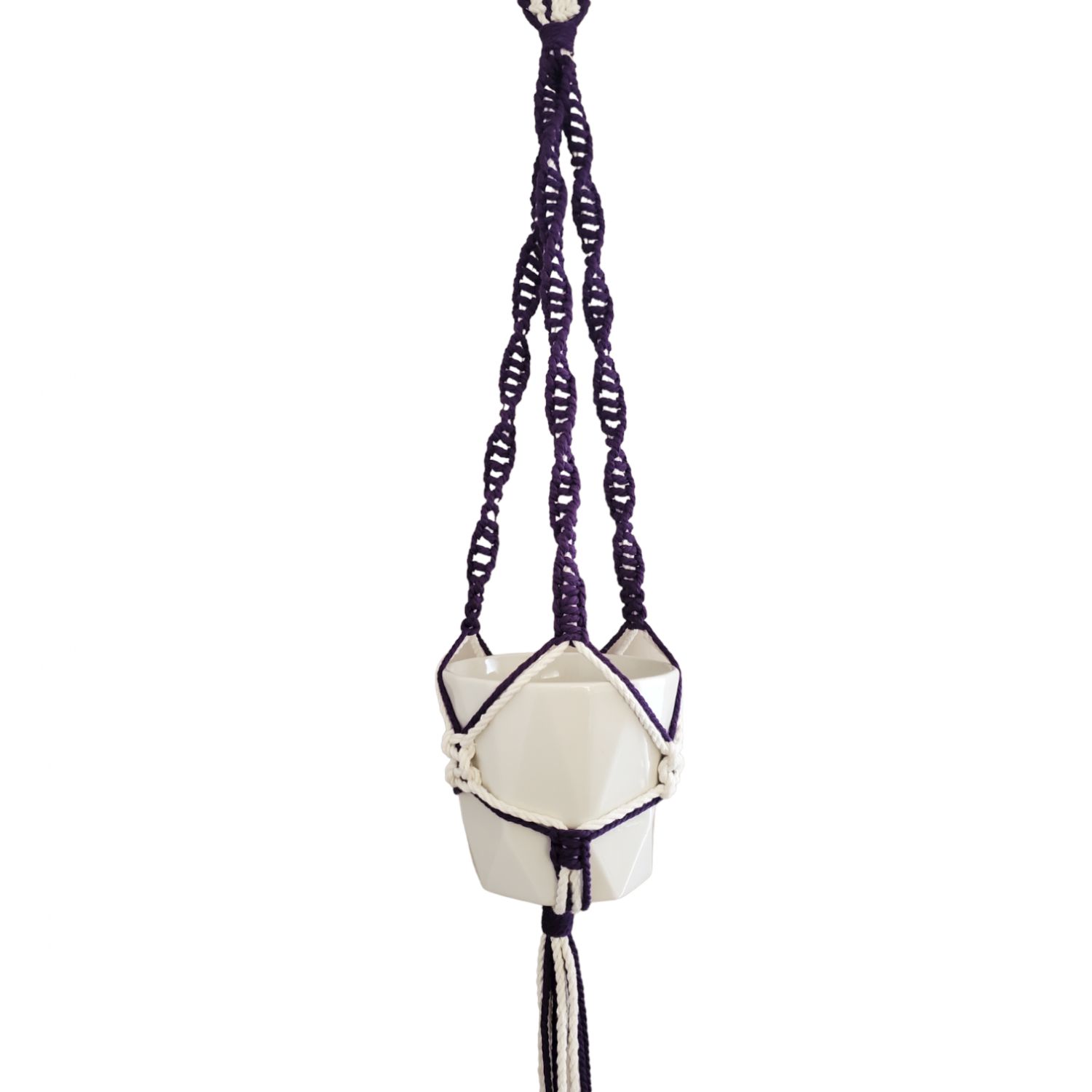 Macrame Hanger -Purple Dreams Product Image