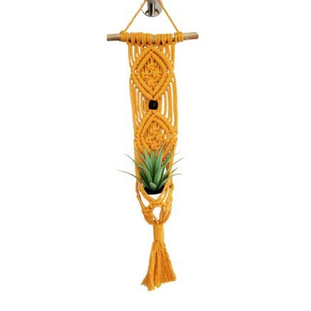 Macrame Hanger Double Diamond Product Image